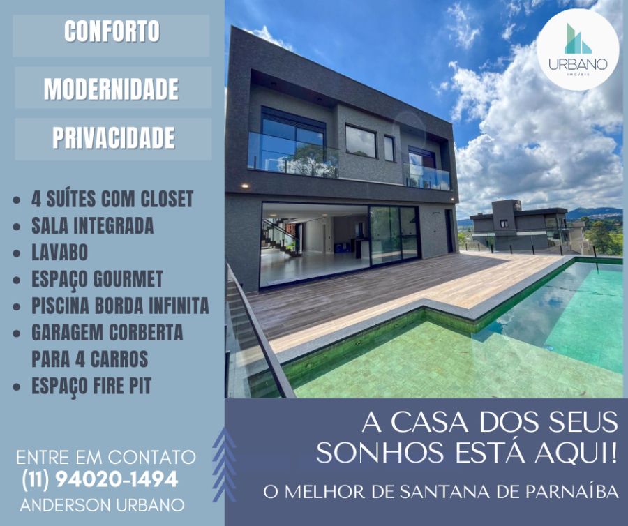 Casa em Condomínio - Venda - Sítio do Rosário - Santana de ParnaÍba - SP